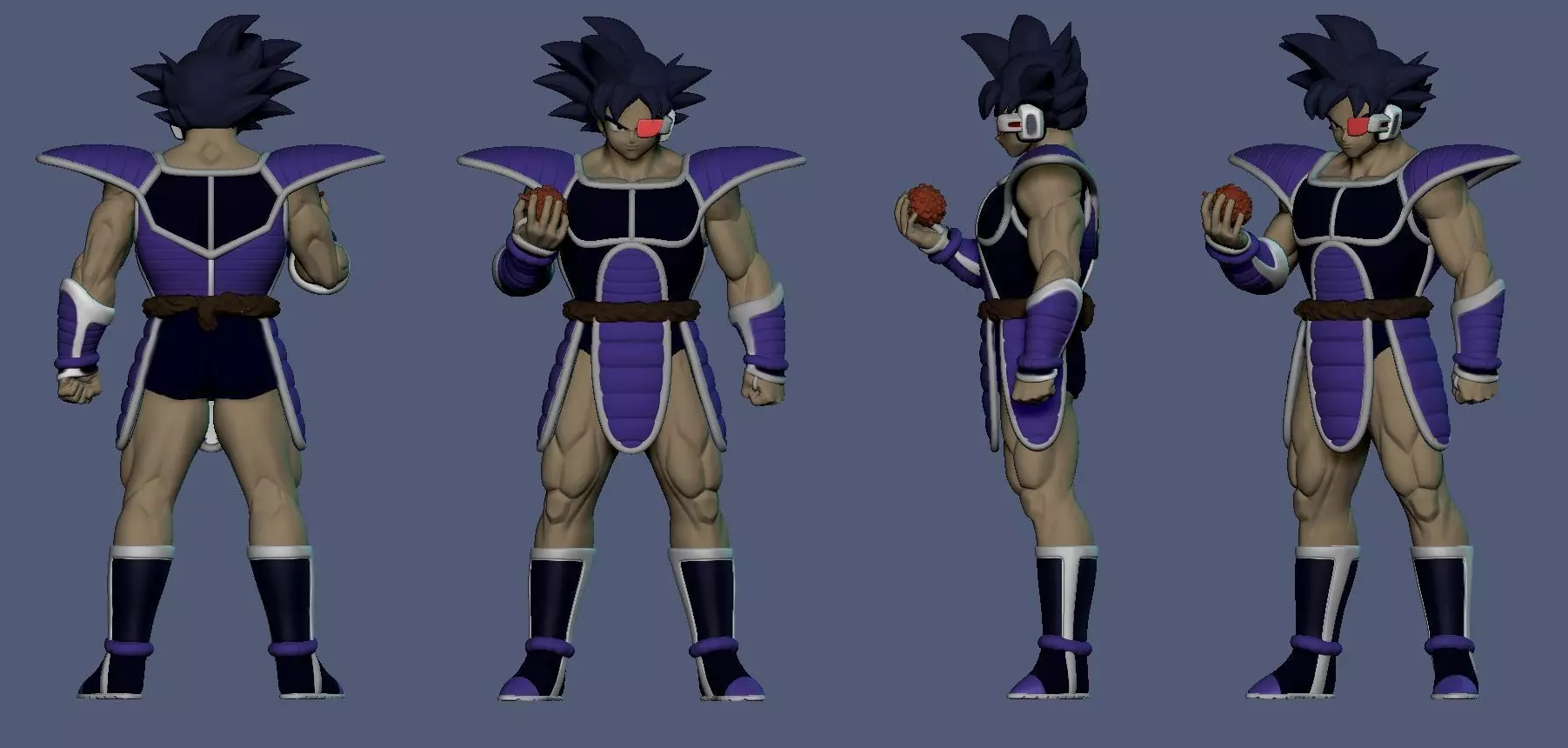 Turles DBZ 3D print model_0