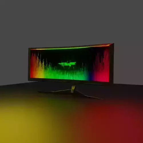 Gaming Monitor 3D model