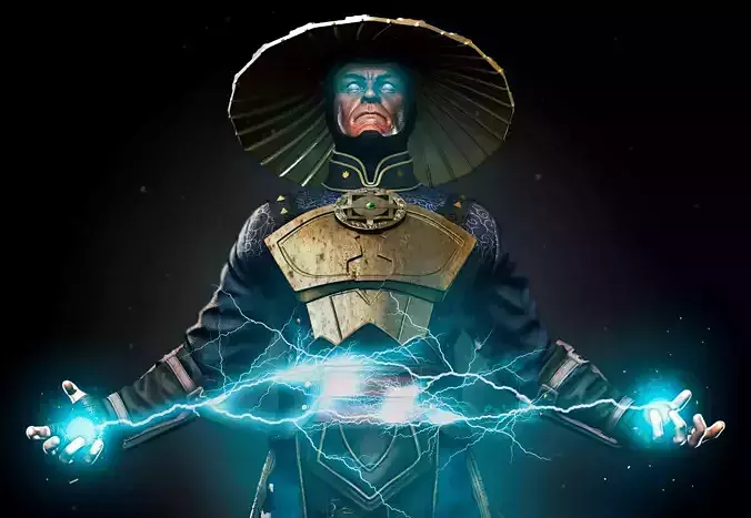 Raiden fan art  3D print model