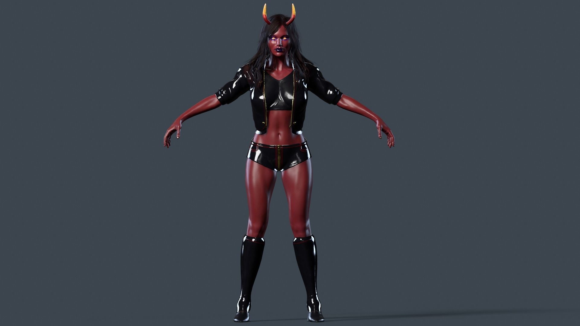 The devils daughter Low-poly 3D model_20