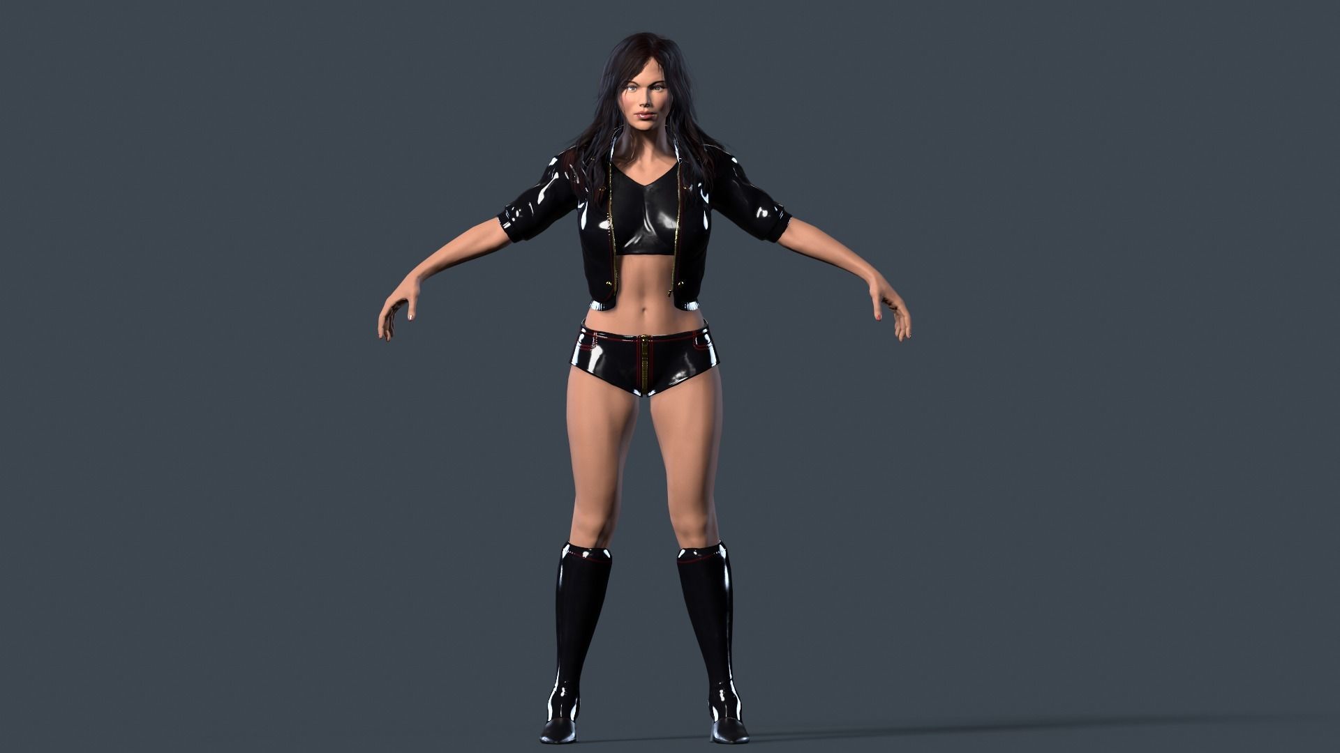 The devils daughter Low-poly 3D model_17