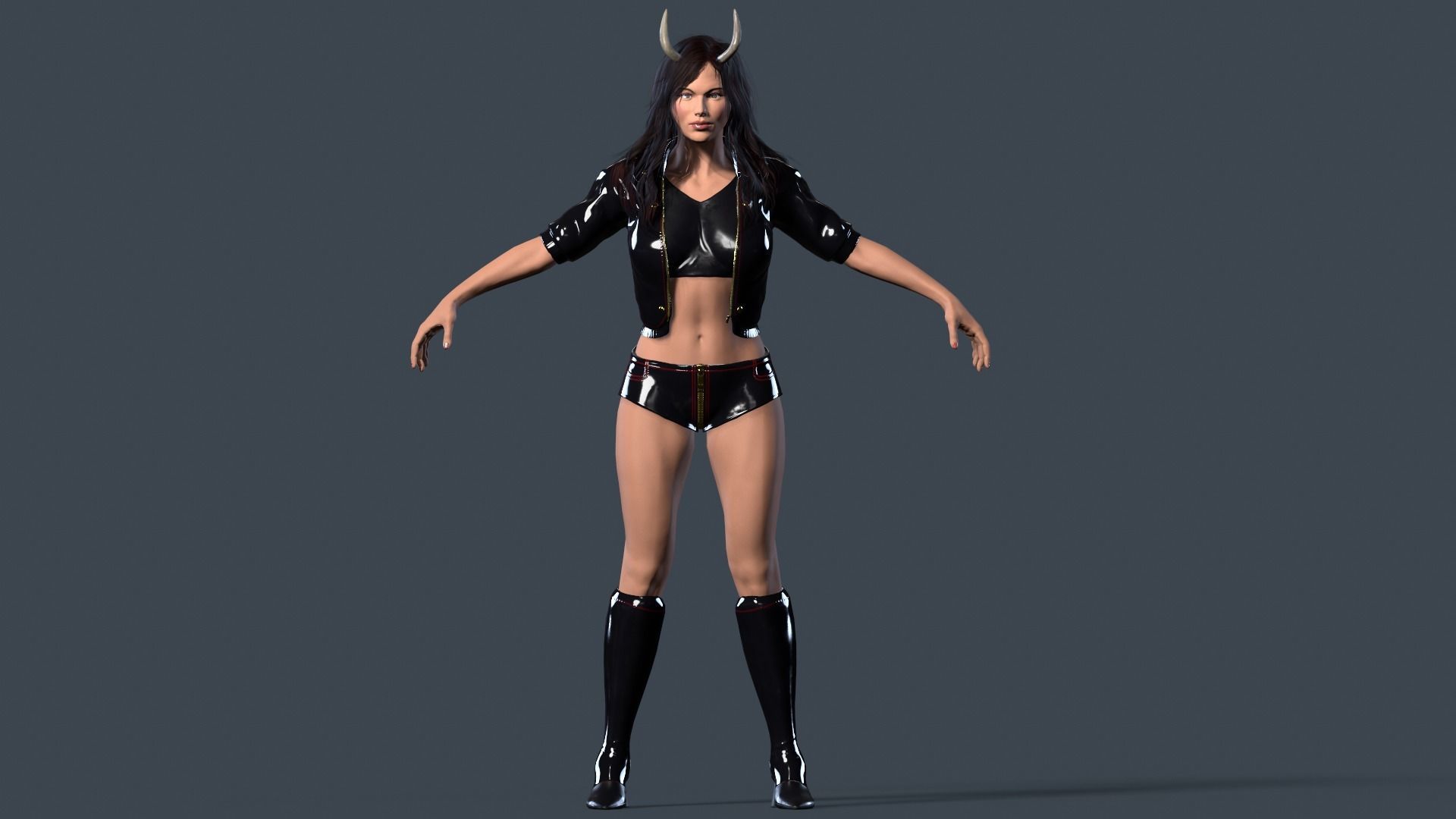The devils daughter Low-poly 3D model_16