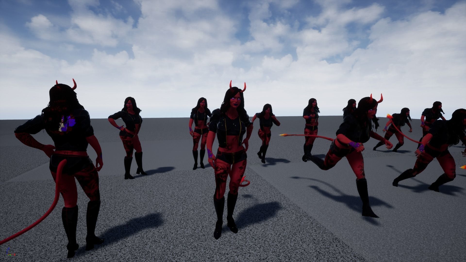 The devils daughter Low-poly 3D model_10