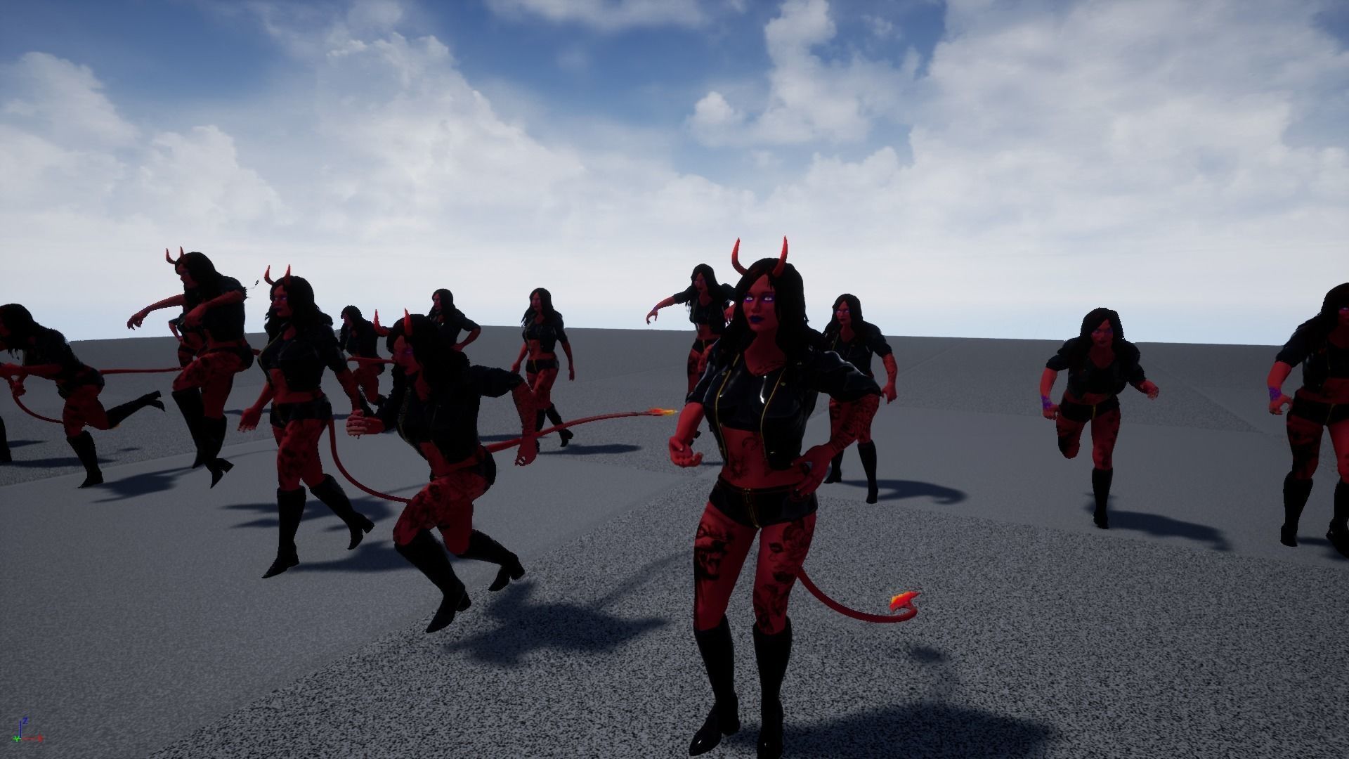 The devils daughter Low-poly 3D model_9