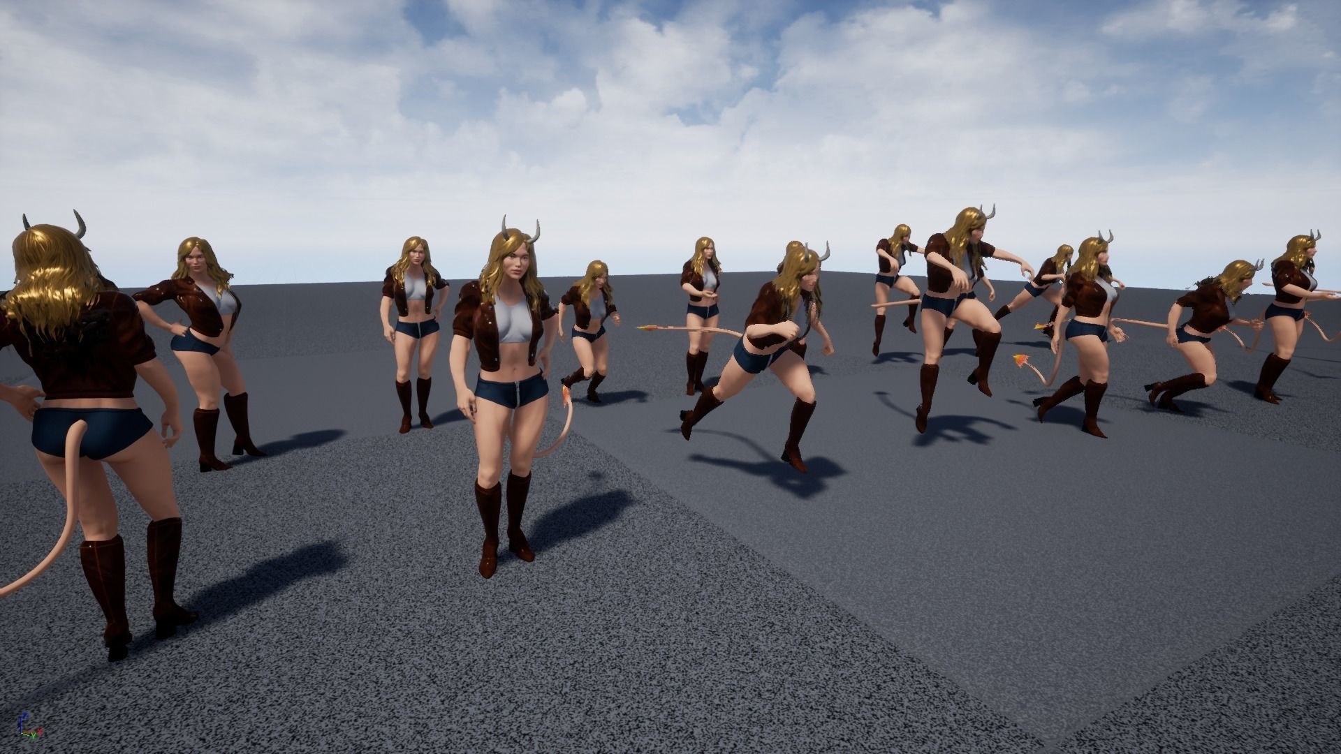 The devils daughter Low-poly 3D model_8