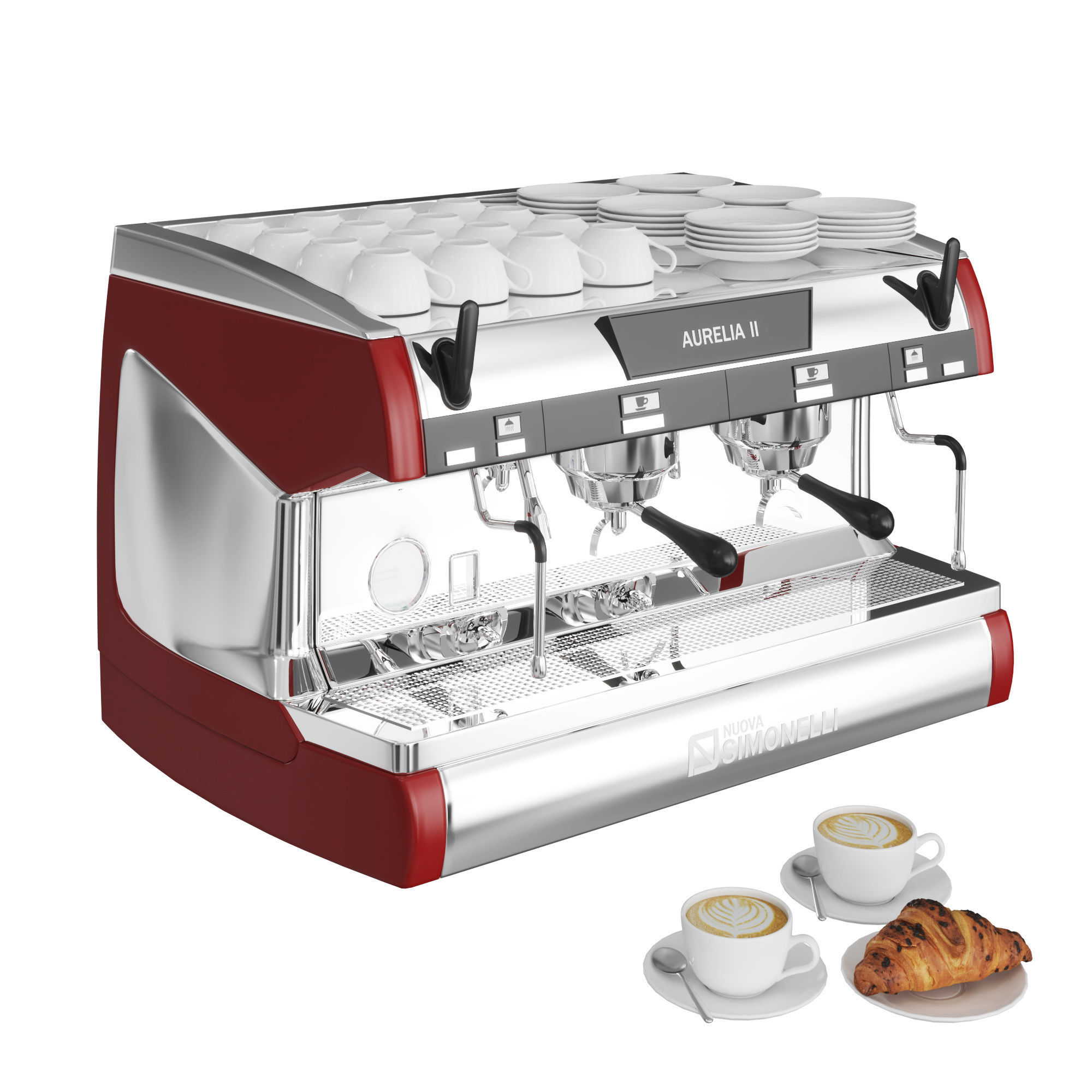 Aurelia Coffee Machine Medium 3D model_3