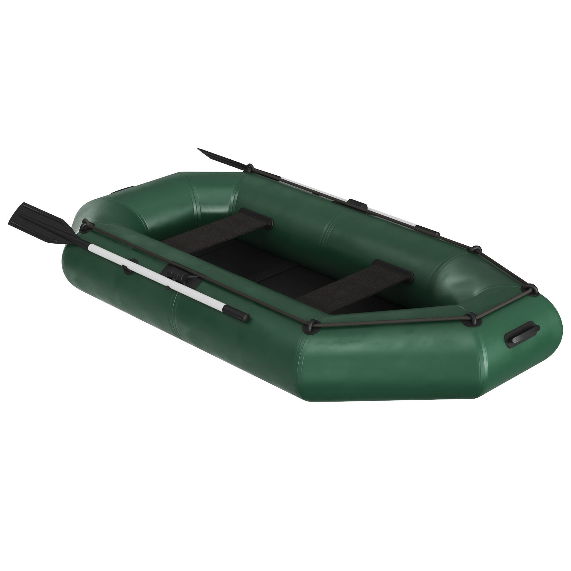 Inflatable boat 3D model_4