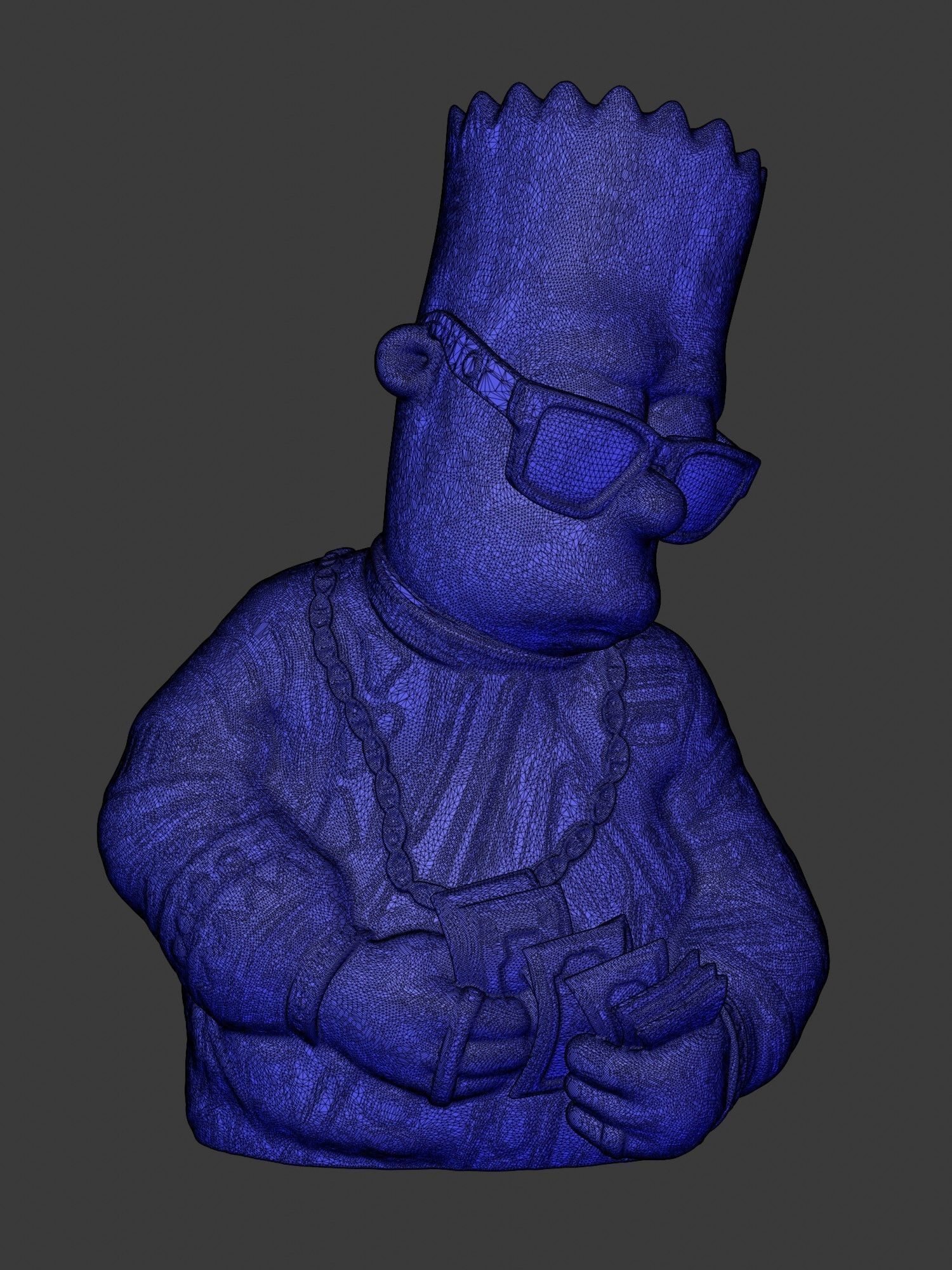 Notorious Bart 3D print model_3