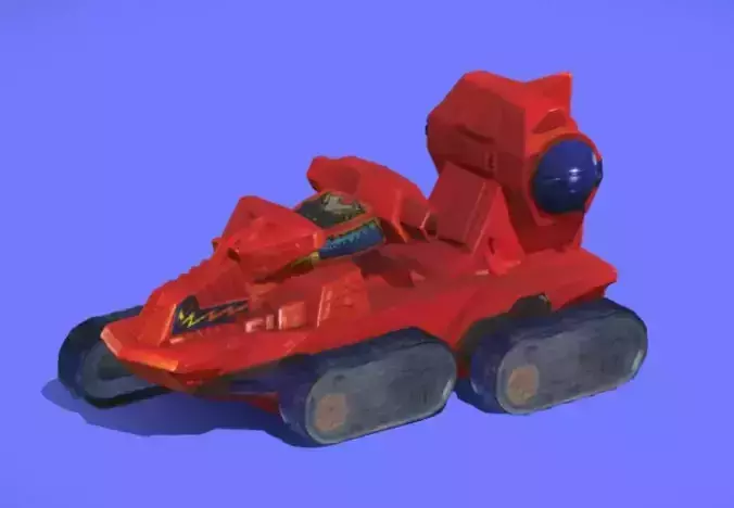 80s MOTU VEHICLE 01 - 3D SCAN