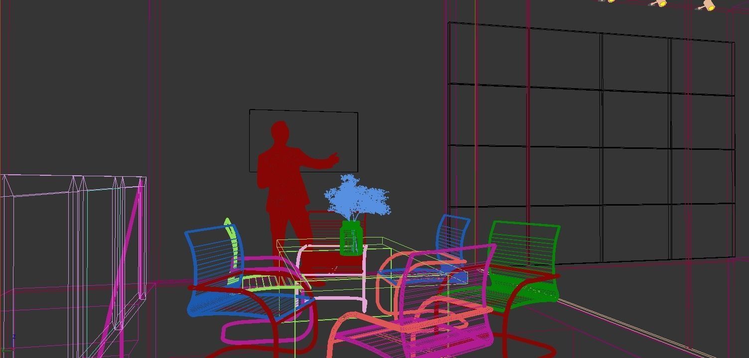 HIGH QUALITY Exhibition Stand - size 1000cm x 600cm  3D model_7