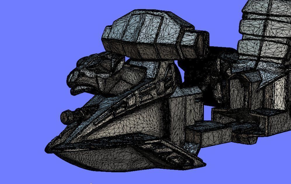 80s MOTU VEHICLE 02 - 3D SCAN 3D print model_9