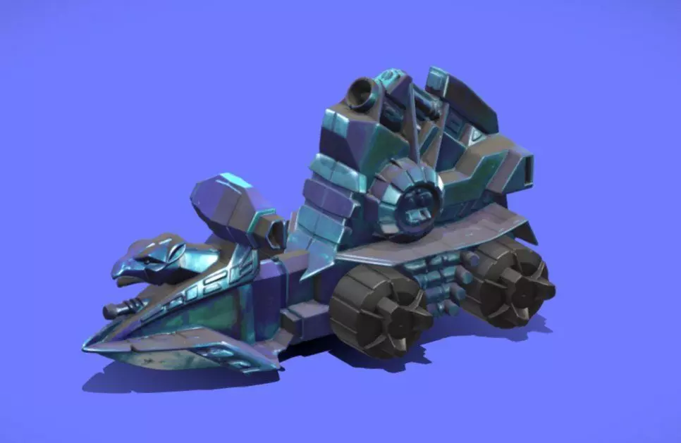 80s MOTU VEHICLE 02 - 3D SCAN 3D print model_0