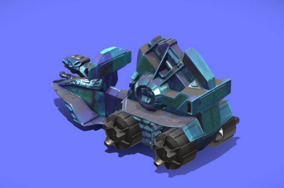 80s MOTU VEHICLE 02 - 3D SCAN 3D print model_1