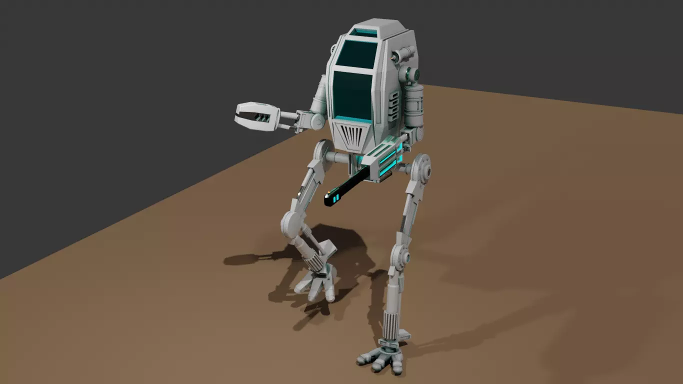 Enforcer at - walker Free 3D model