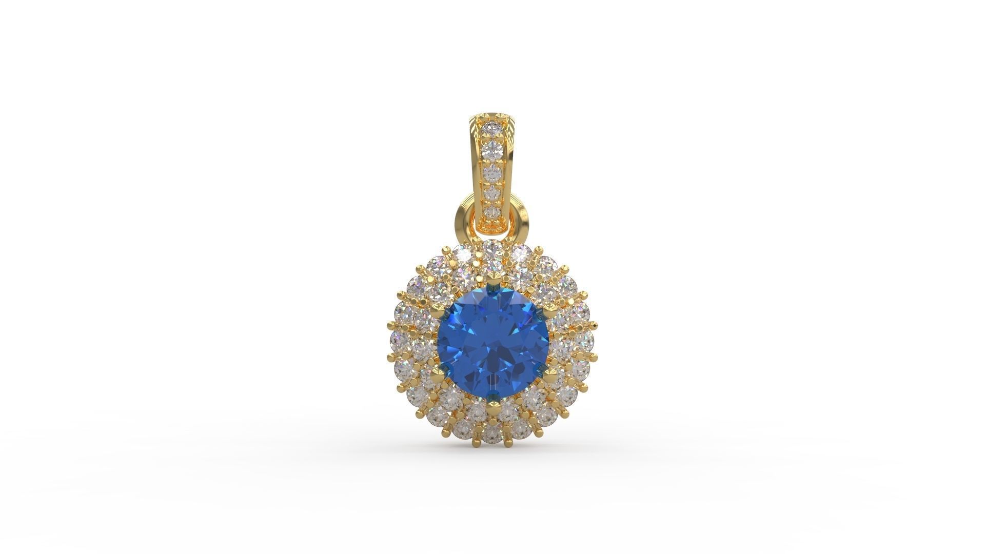 Pendant 55 3D print model_1