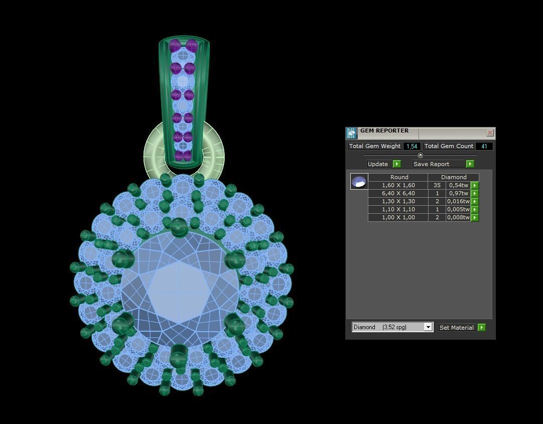 Pendant 55 3D print model_6