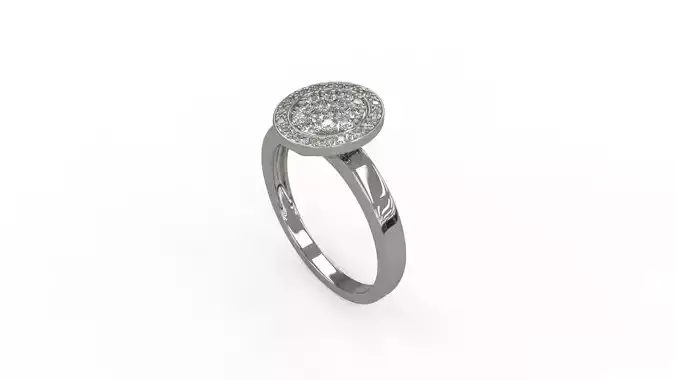 Woman Solitaire Ring 101