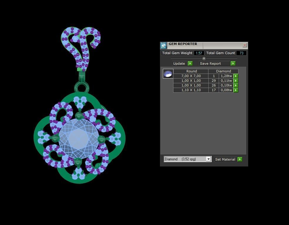 Pendant 57 3D print model_6