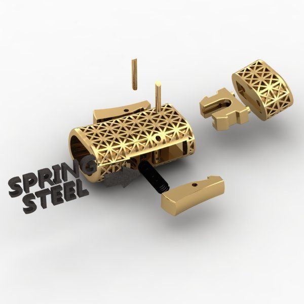 LOCK FOR LACES 3D print model_5