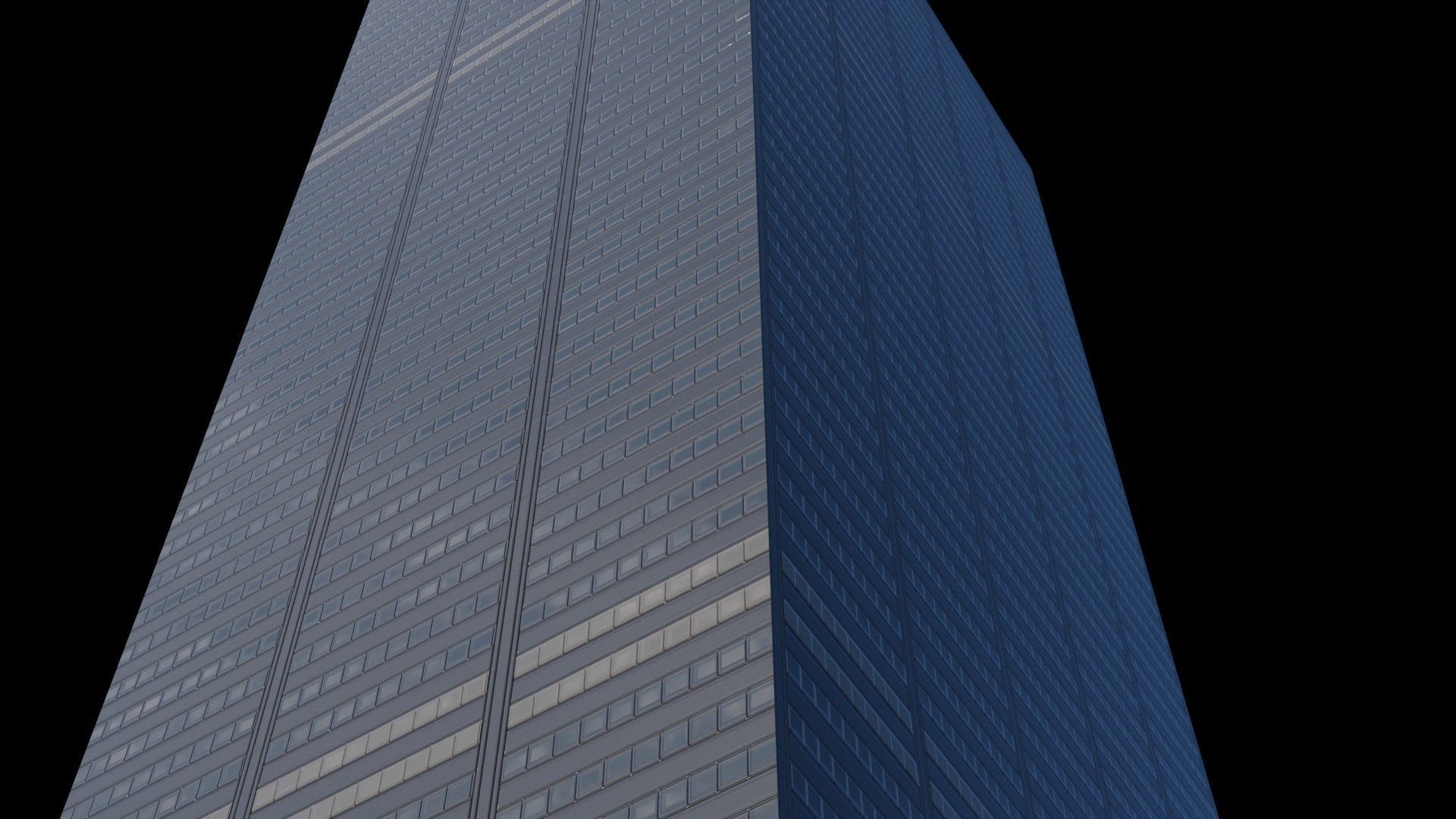 One Liberty Plaza - NYC Low-poly 3D model_3