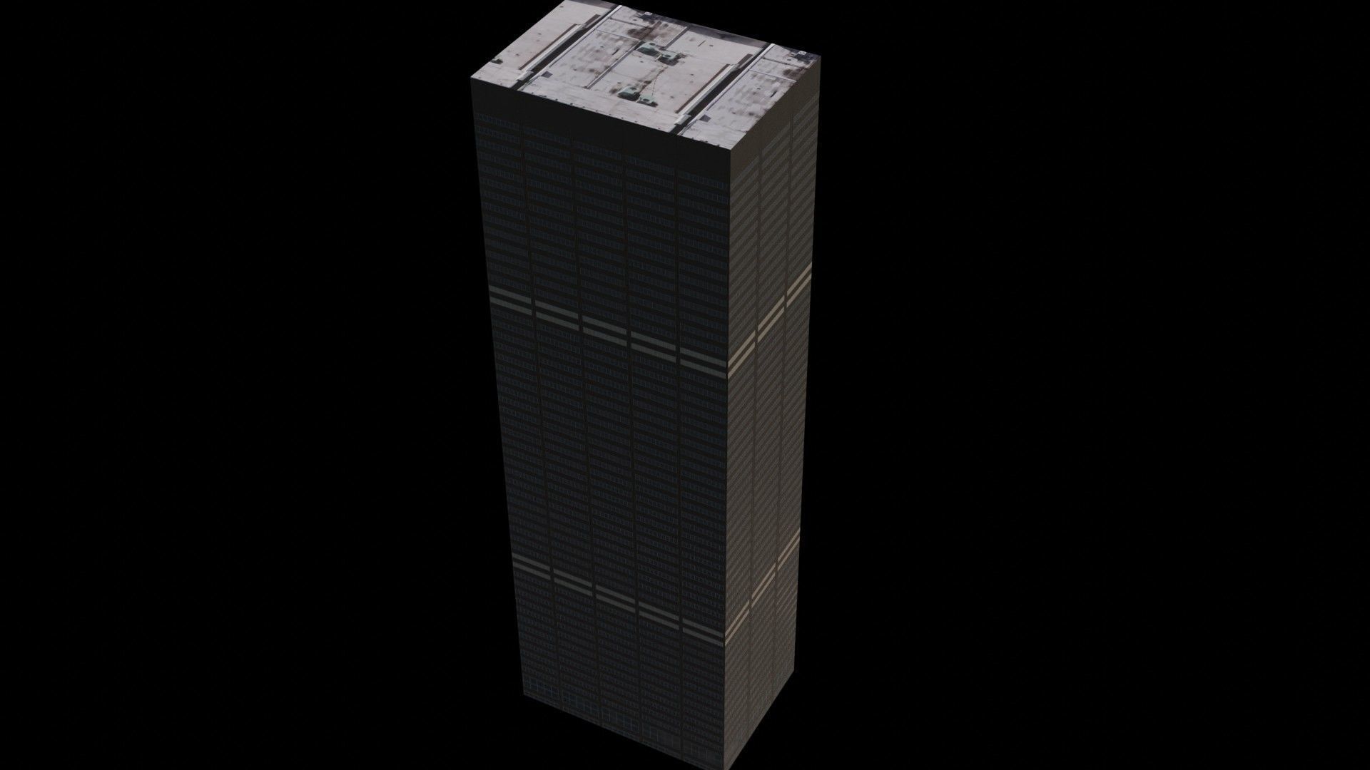 One Liberty Plaza - NYC Low-poly 3D model_1
