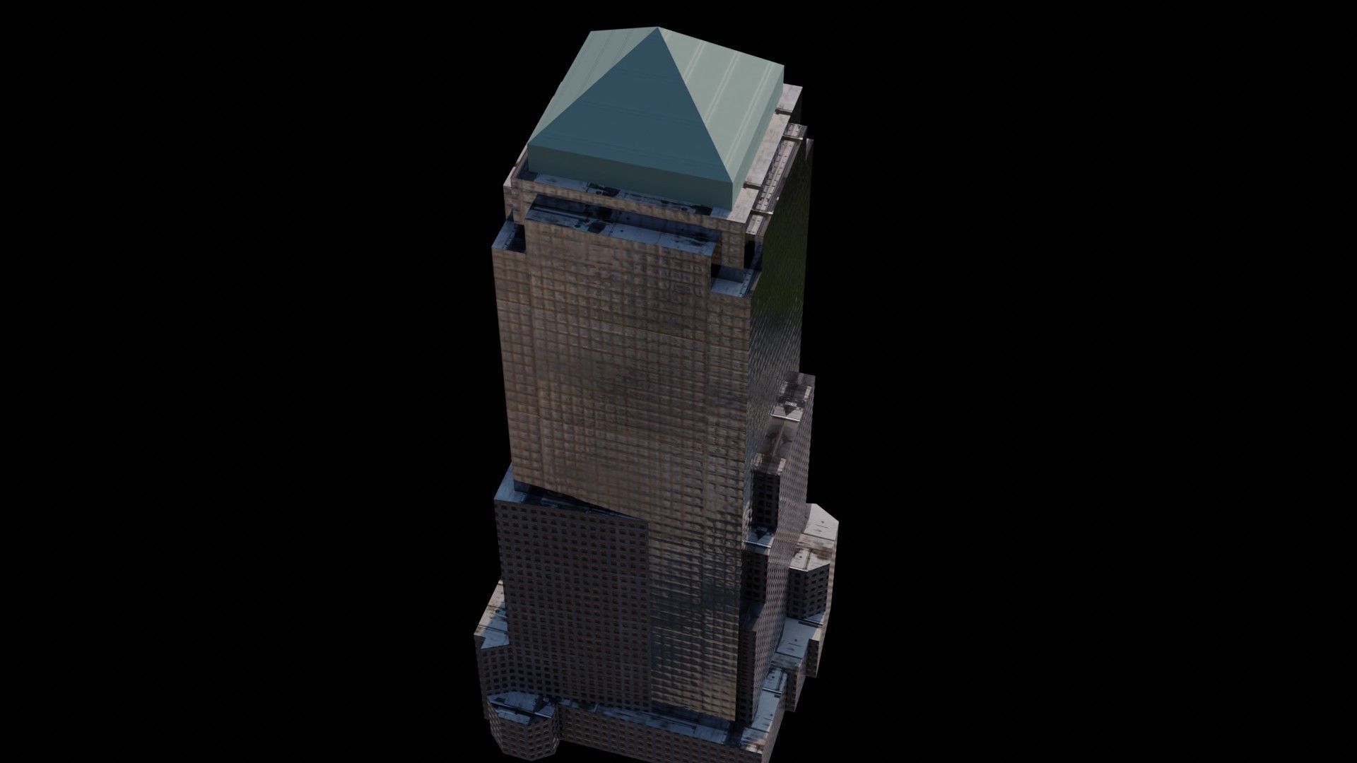 200 Vesey Street - NYC Low-poly 3D model_3