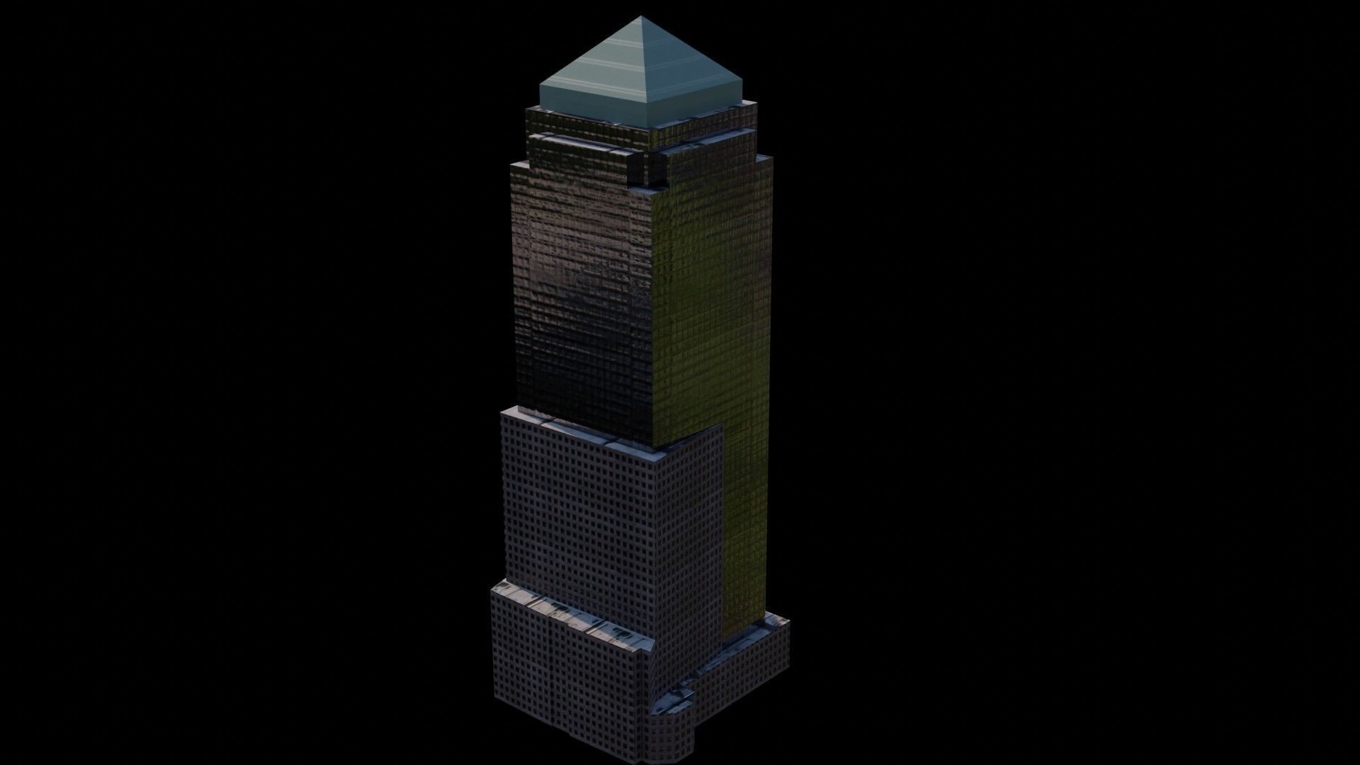 200 Vesey Street - NYC Low-poly 3D model_2
