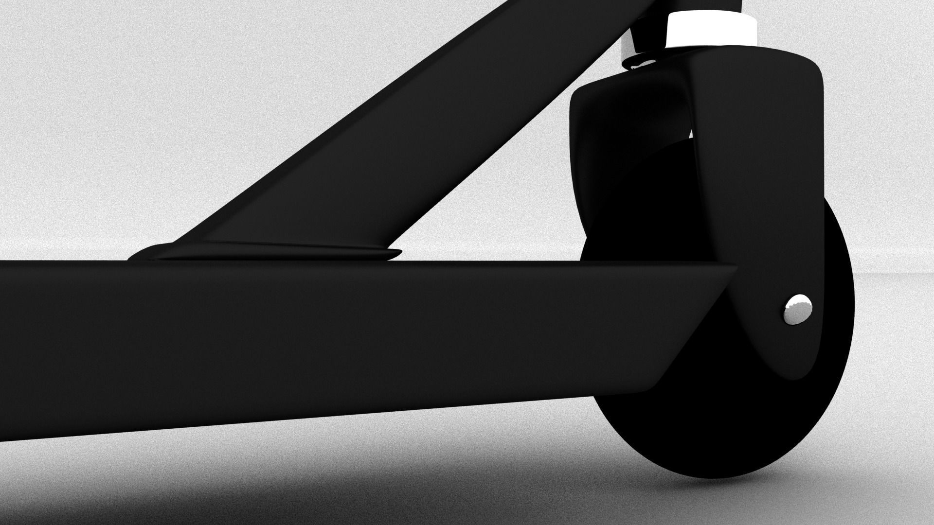 Scooters scooter Low-poly 3D model_8