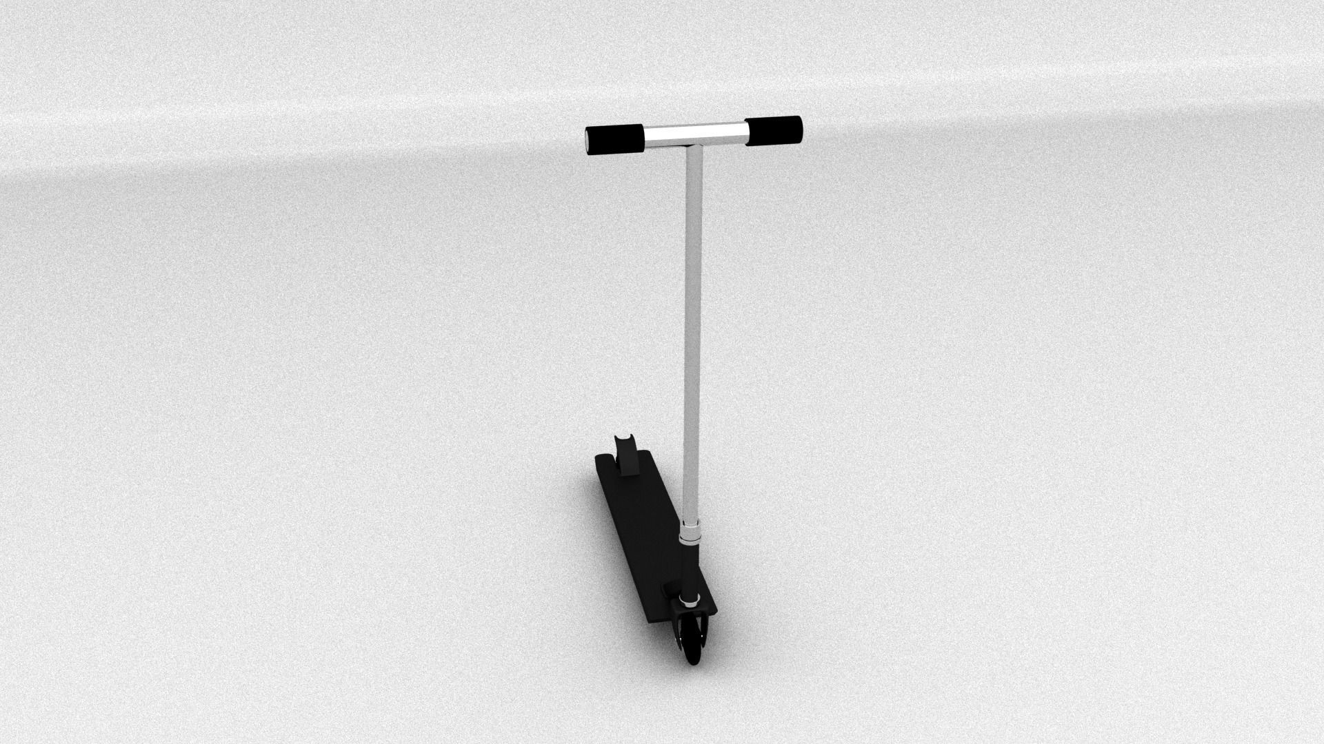 Scooters scooter Low-poly 3D model_2