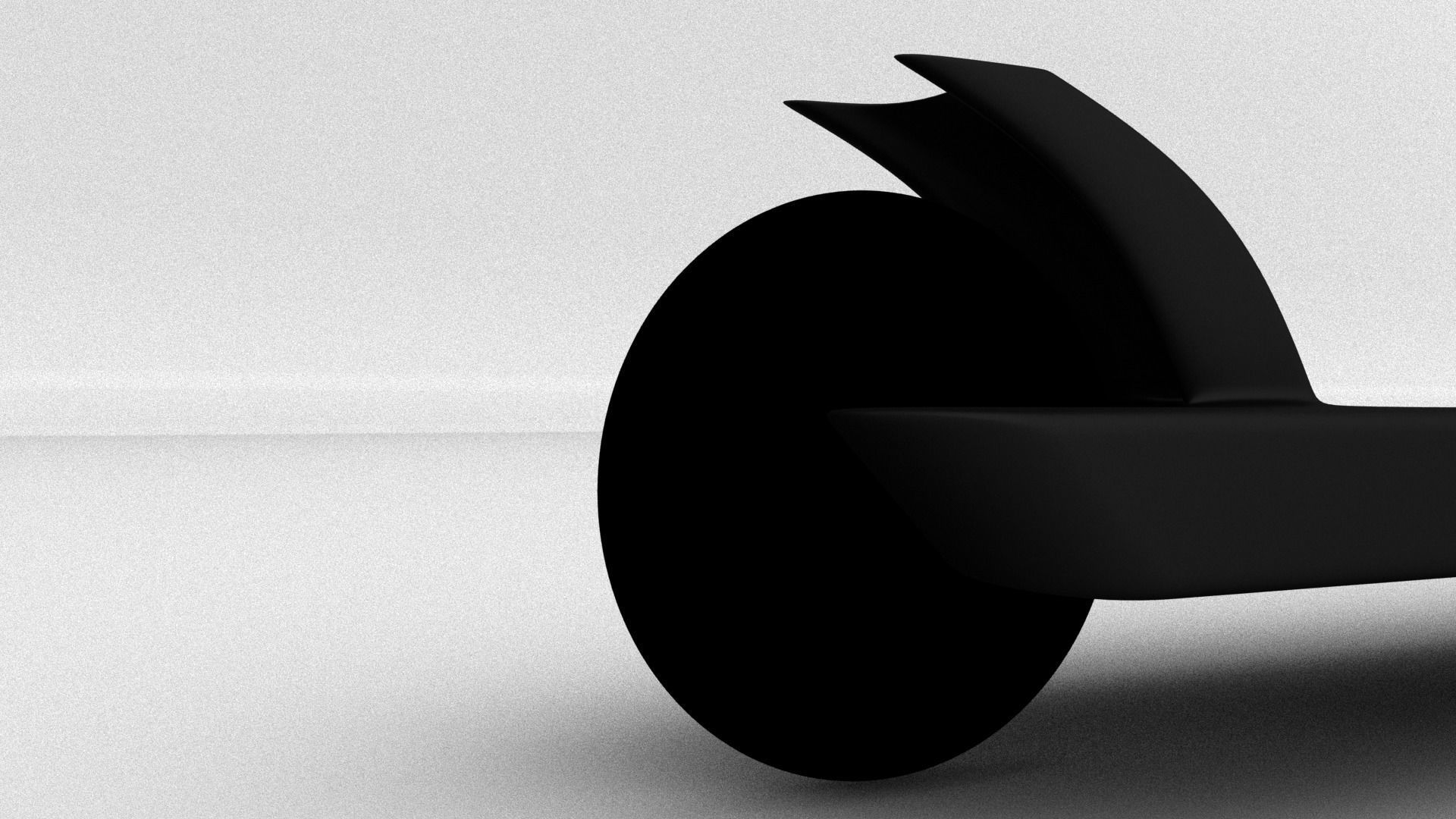 Scooters scooter Low-poly 3D model_9