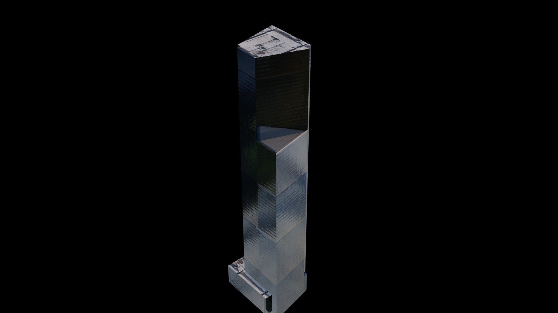 World Trade Center Pack - All World Trade Center Towers In NYC Low-poly 3D model_18