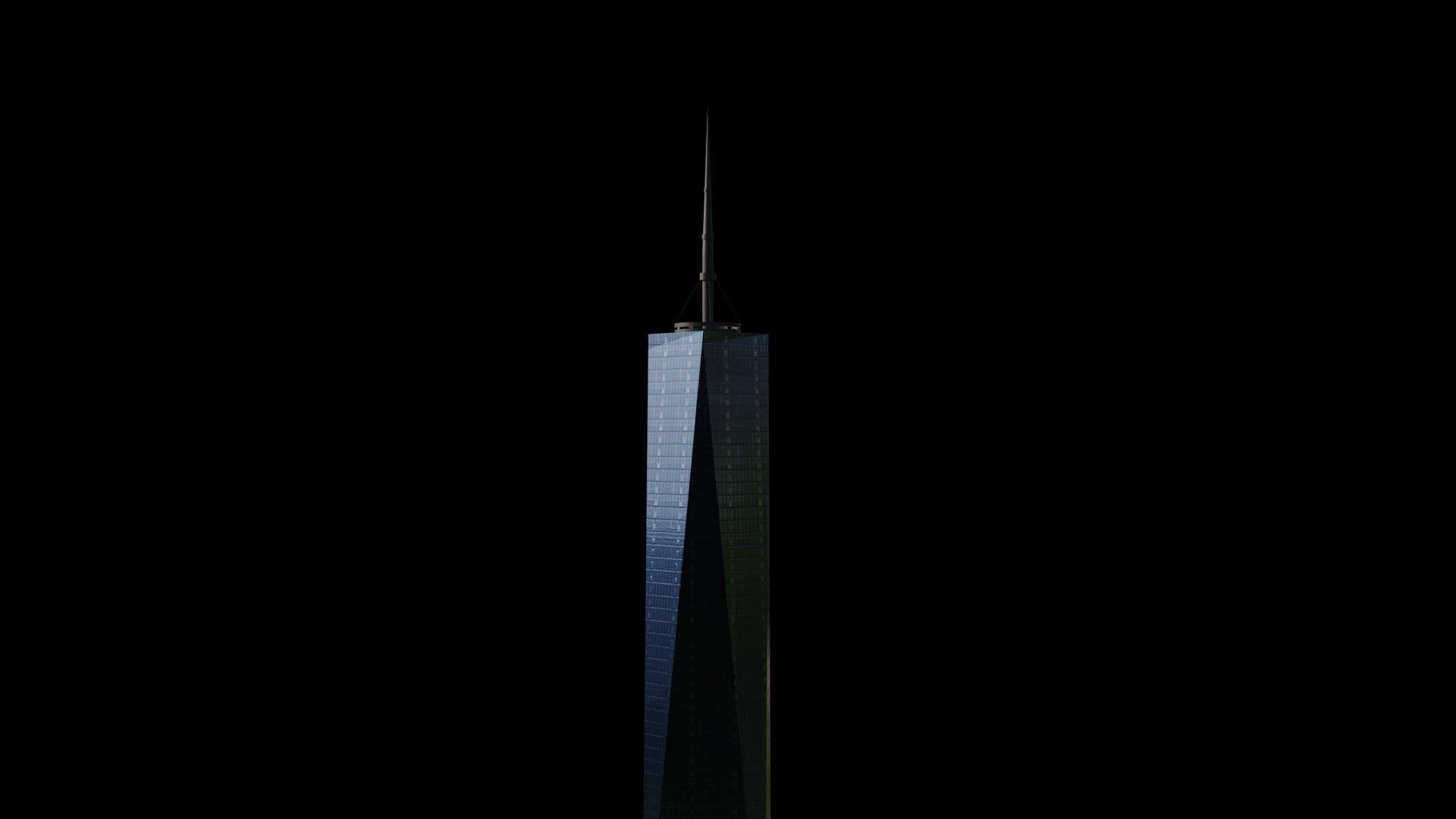 World Trade Center Pack - All World Trade Center Towers In NYC Low-poly 3D model_29