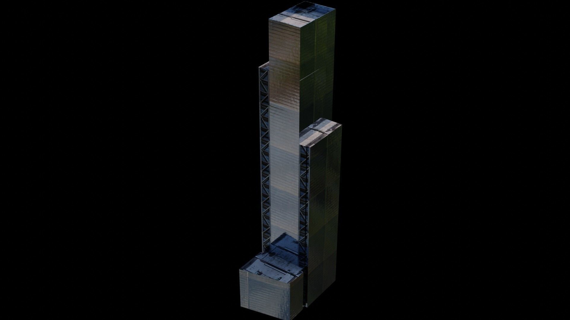 World Trade Center Pack - All World Trade Center Towers In NYC Low-poly 3D model_14