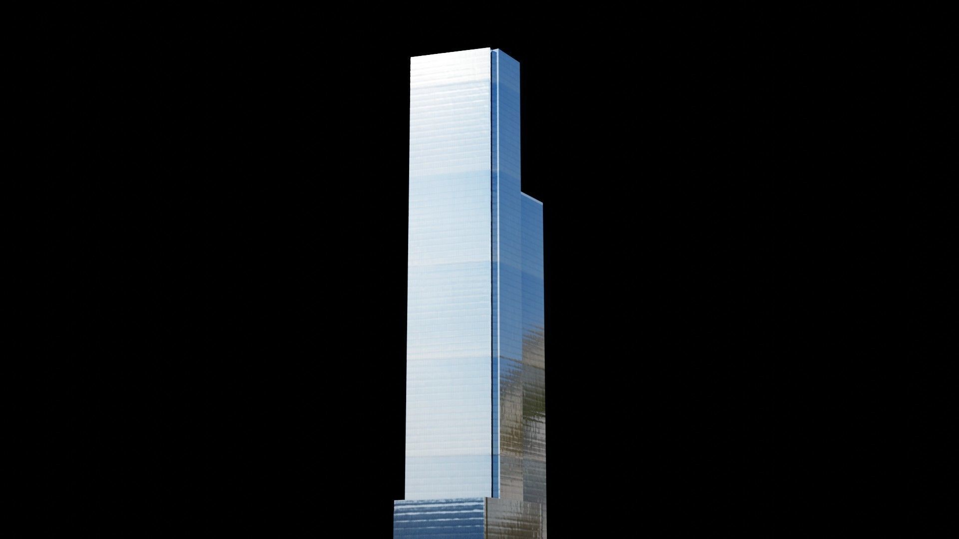 World Trade Center Pack - All World Trade Center Towers In NYC Low-poly 3D model_16