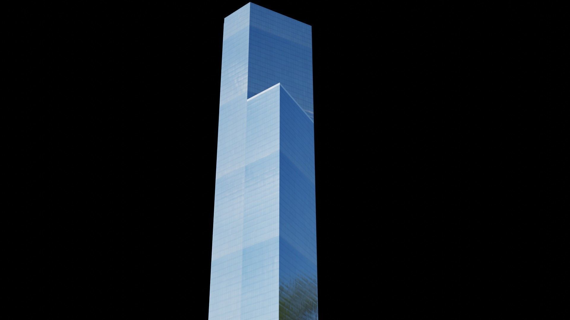 World Trade Center Pack - All World Trade Center Towers In NYC Low-poly 3D model_19