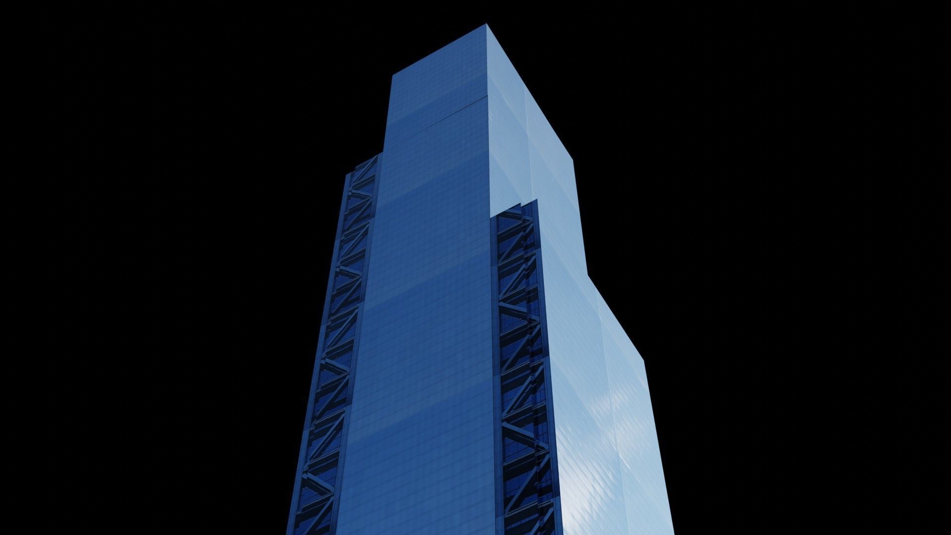 World Trade Center Pack - All World Trade Center Towers In NYC Low-poly 3D model_13
