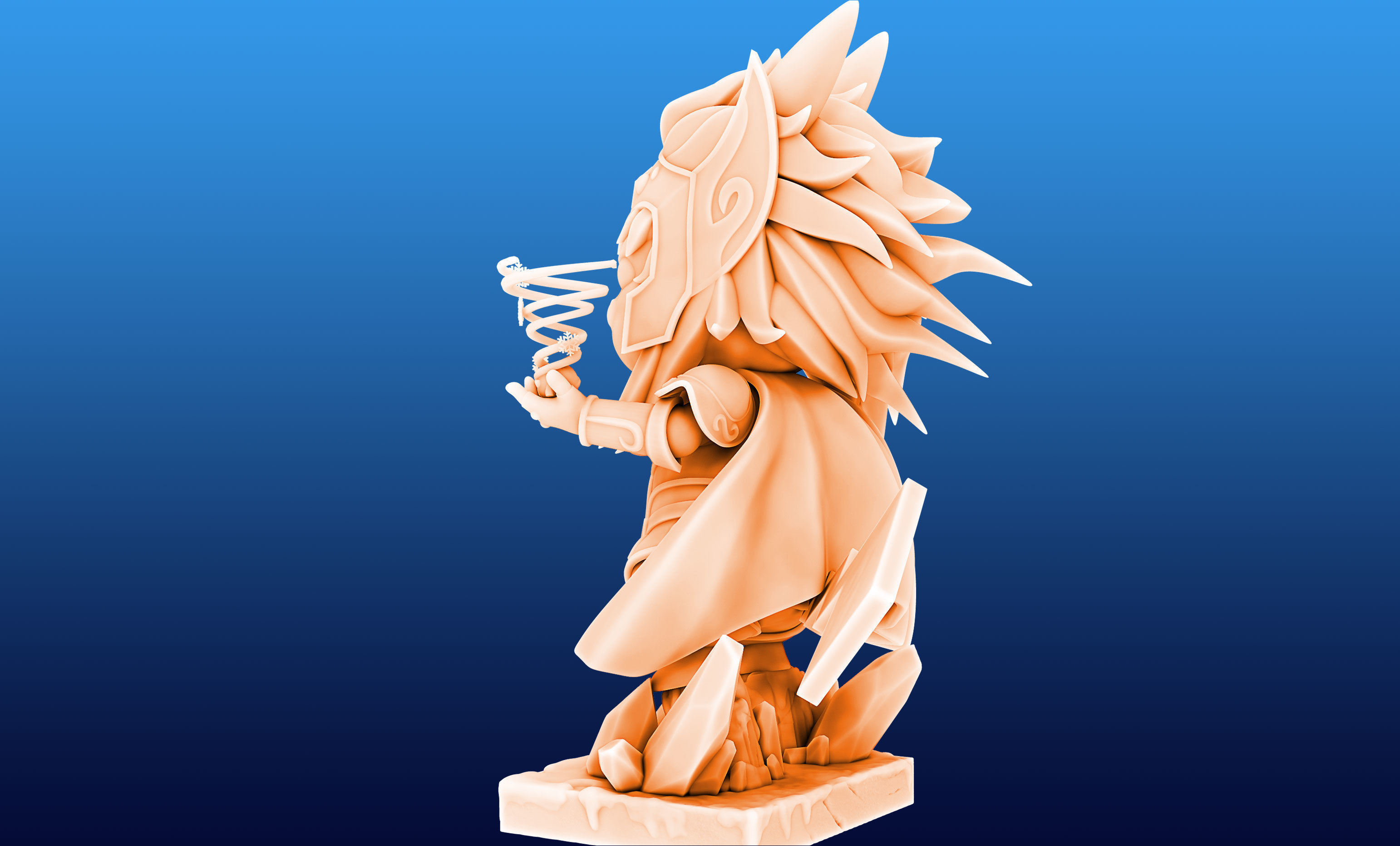 Pikachu Knight of the Zodiac Camus Cosplay 3D print model_4