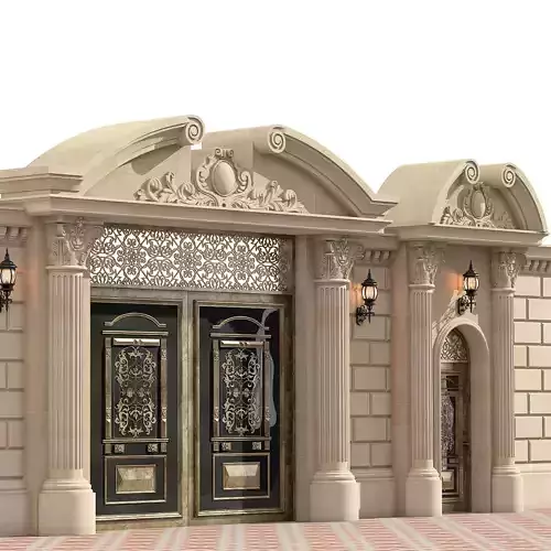 classic doors 3D model