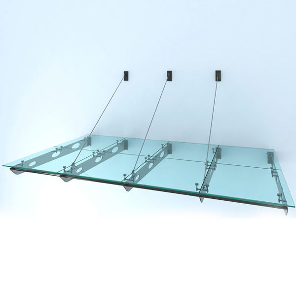 Glass canopy 2 3D model_1