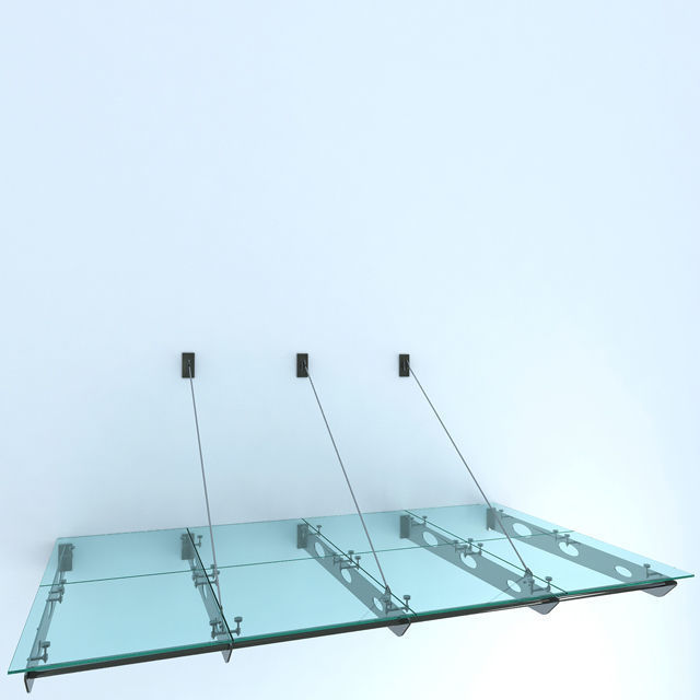 Glass canopy 2 3D model_5