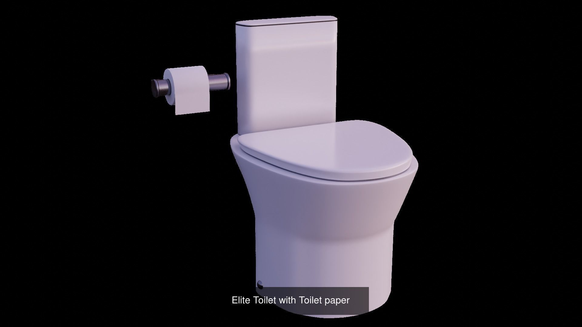 Elite Bathroom Furnish Set 3D Model Collection_2