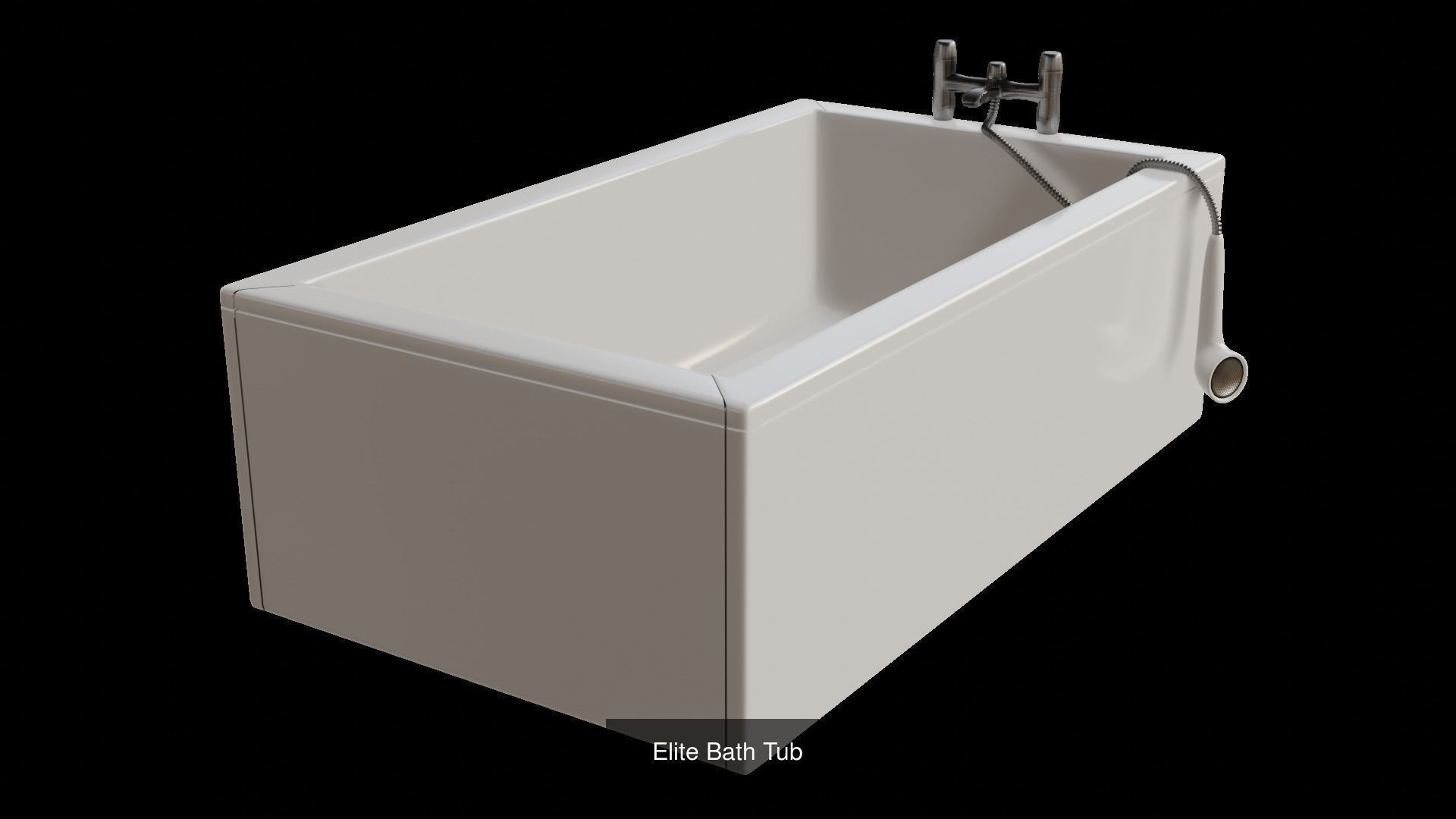 Elite Bathroom Furnish Set 3D Model Collection_4