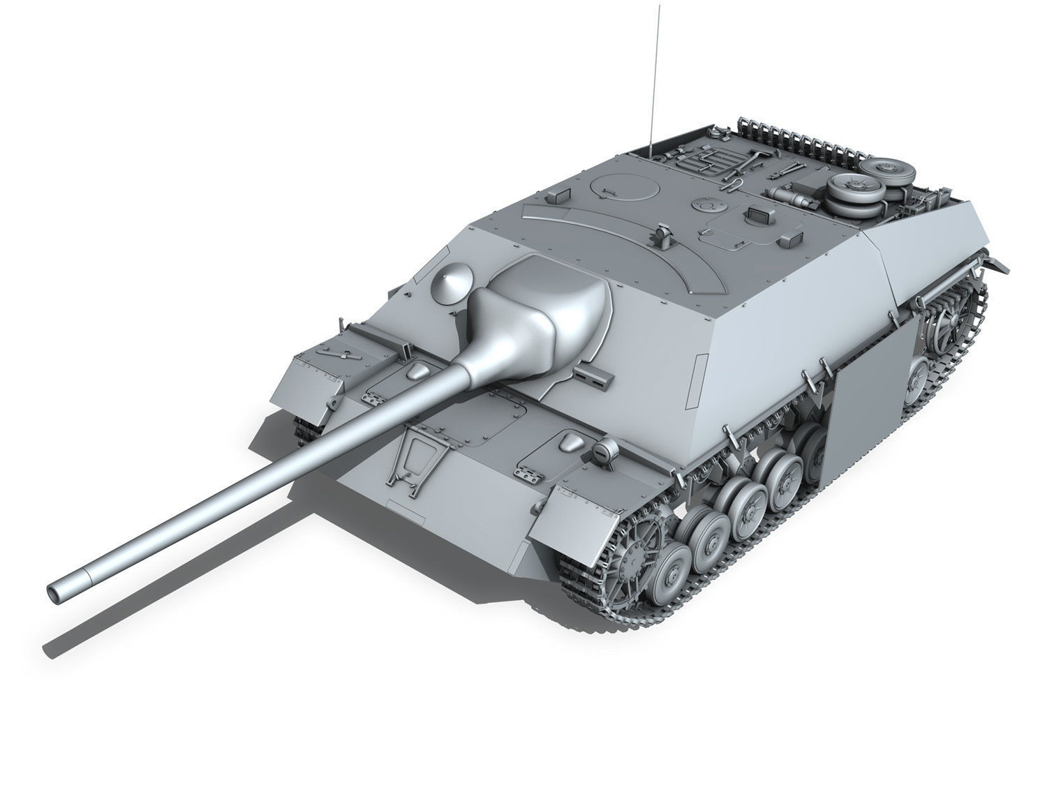 Jagdpanzer IV L70V 3D model_2