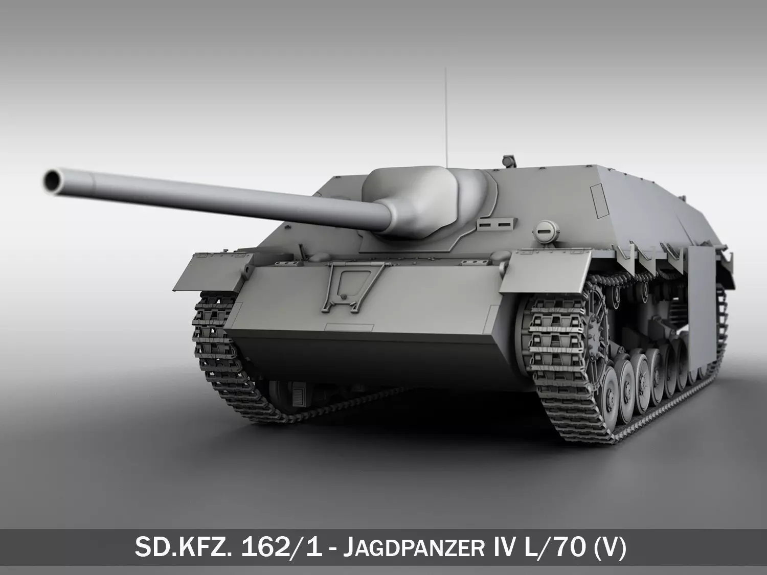 Jagdpanzer IV L70V 3D model_0