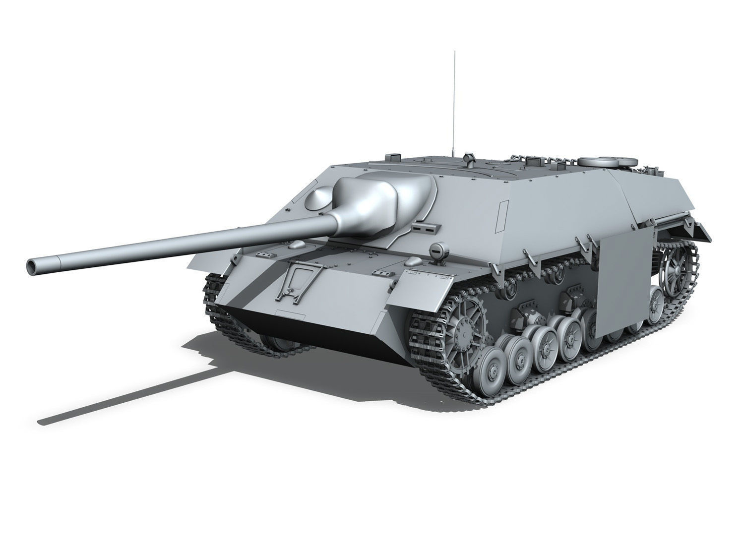 Jagdpanzer IV L70V 3D model_1