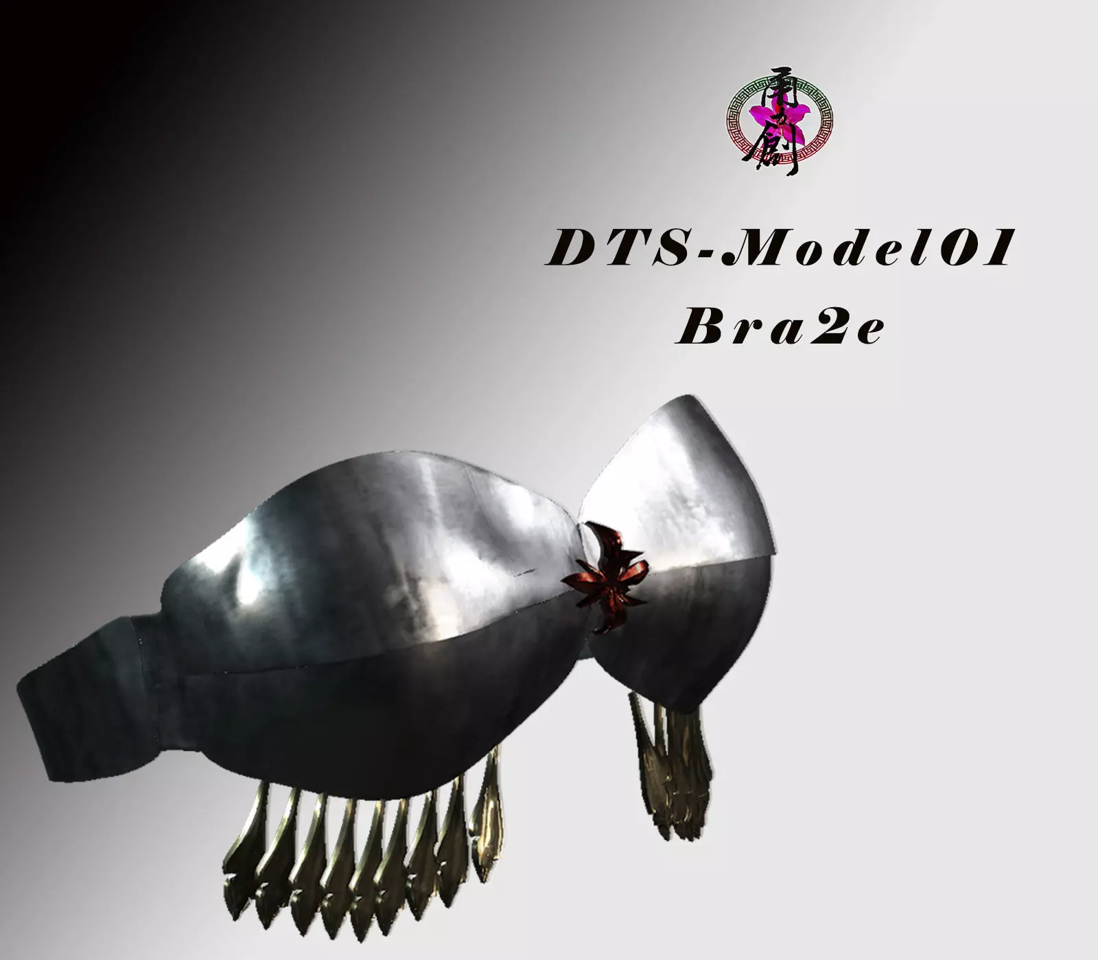 DTS-Model01-Bra2E viking helmet Low-poly 3D model_0