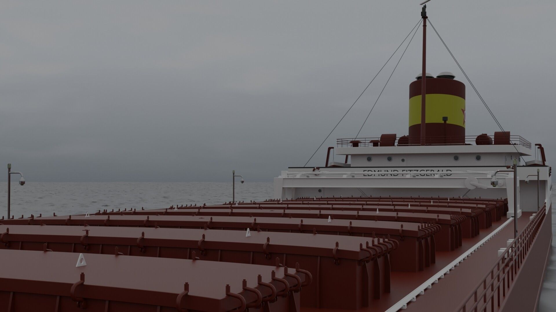 Edmund Fitzgerald 3D model 3D model_4