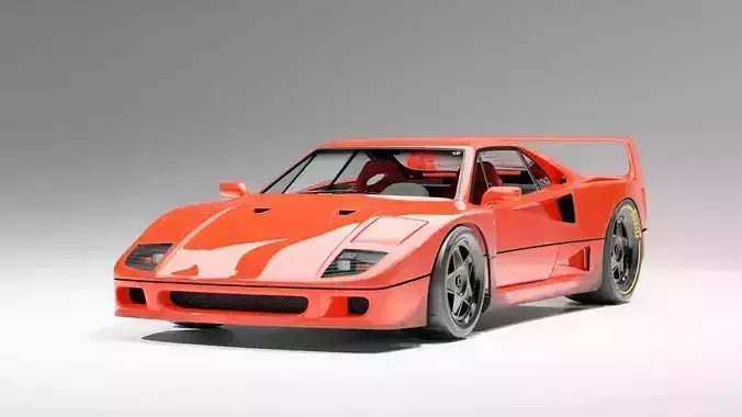 Ferarri F40 3D model