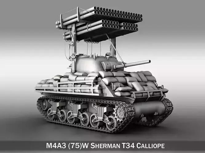 M4A3 Sherman-Calliope