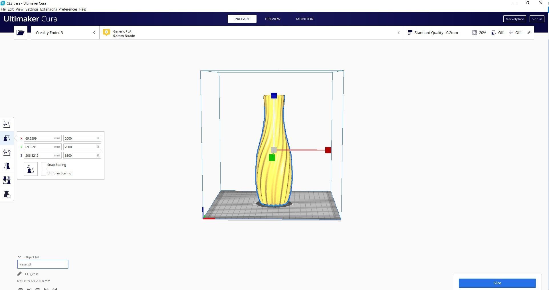 Vase 3D Printed 3D print model_2